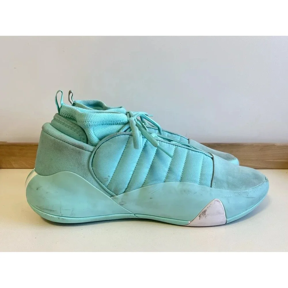 DS Adidas Harden Volume‎ 7 Flash Aqua/Cloud White / Men's US Size 15